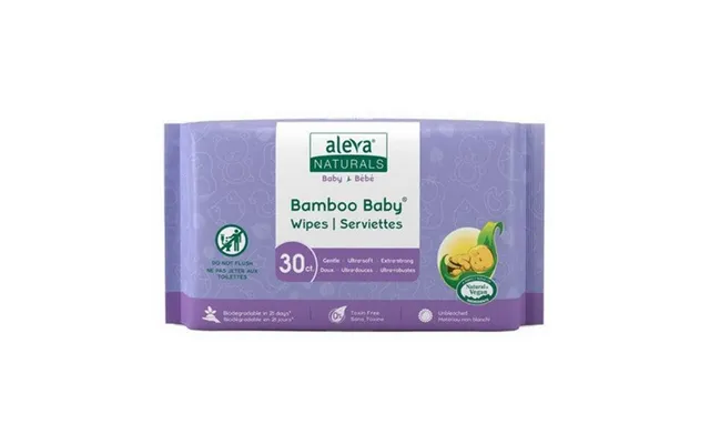 Aleva Naturals - Bamboo Baby Wipes Travel Size