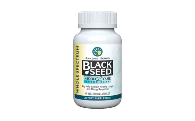 Amazing Herbs - Black Seed Fenuzyme Bronc-care