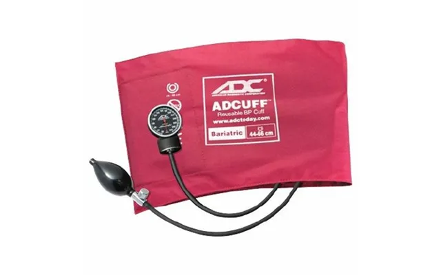 American Diagnostic Corp, Aneroid Sphygmomanometer Unit Bariatric Cuff Nylon Cuff 44 - 66 Cm 720-12bxbd, Count Of 1