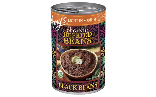 Amys - Organic Refried Black Beans