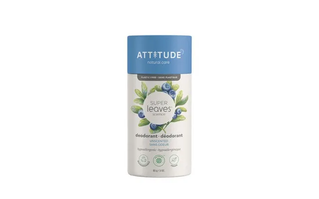 Attitude - Super Leaves Deodorant Plastic Free Unscented
