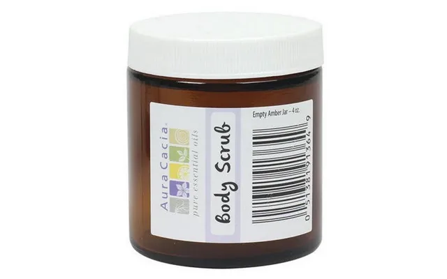Aura Cacia - Amber Wide Mouth Glass Jar