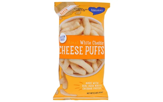 Barbara's - Baked Cheese Puffs All Natural Gluten Free White Cheddar