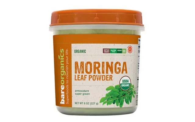 Bare Organics - Organic Moringa Leaf Powder