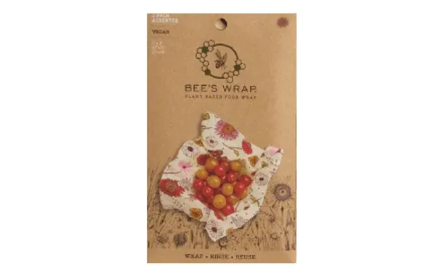 Bees Wrap - Meadow Magic Assorted Vegan Wraps