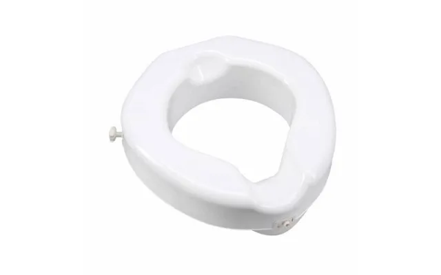 Carex - Raised Toilet Seat Carex 4-1 4 Inch Height White 500 Lbs