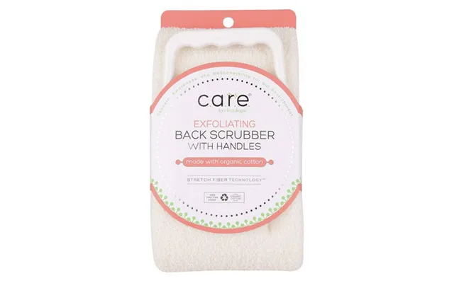 Cleanlogic - Exfoliating Blakc Scrubber With Handles