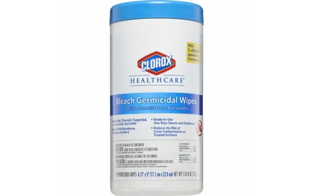 Clorox Healthcare - Bleach Germicidal Manual Pull Wipe Surface Disinfectant Cleaner Premoistened Chlorine Scent Nonsteri