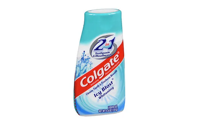 Colgate - 2-in-1 Toothpaste And Mouthwash Icy Blast Whitening