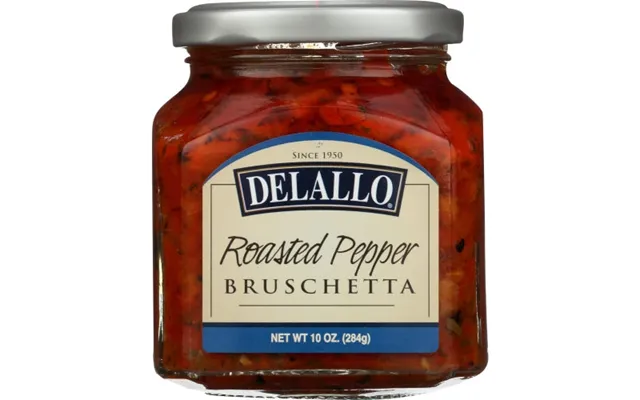 Delallo - Roasted Pepper Bruschetta