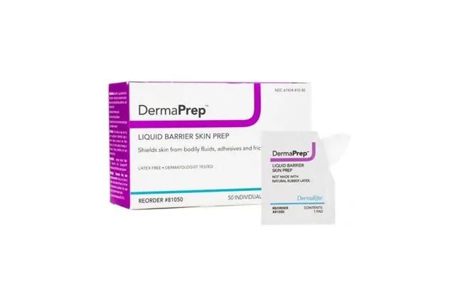 Dermarite - Skin Barrier Wipe Dermaprep Isopropyl Alcohol Individual Packet