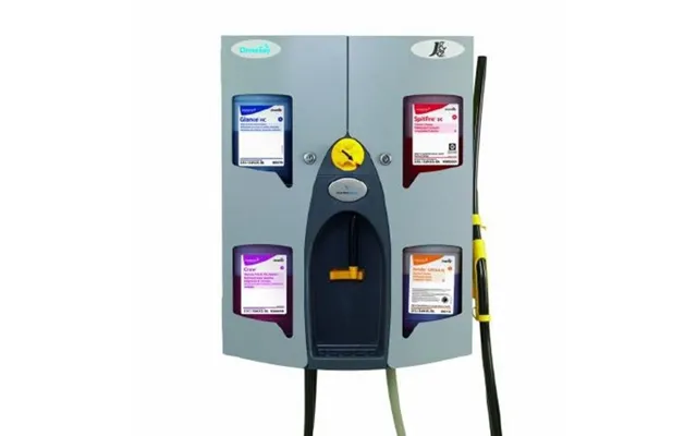 Diversey - Chemical Dispenser Gray Powder Coated Steel Push Button Wall Mount