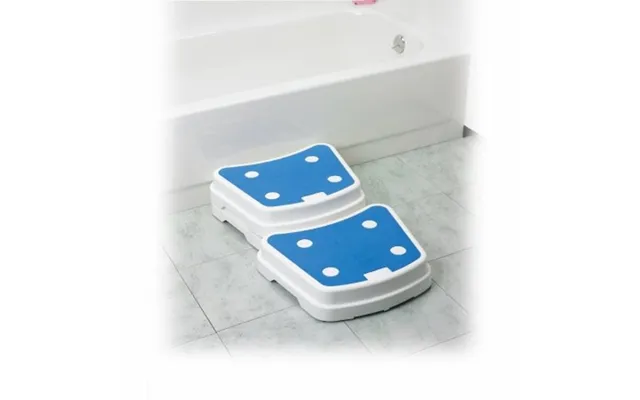 Drive Medical - Bath Step Stool Drive Non-slip Bath Step 1 Step Plastic 4 Inch