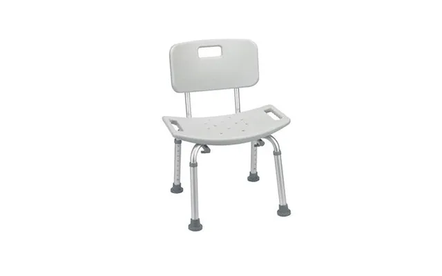 Drive Medical - Gray Bathroom Safety Shower Tub Bench Chair With Back