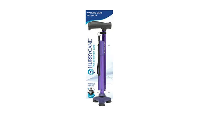 Drive Medical - Hurrycane Freedom Edition Folding Cane With T Handle