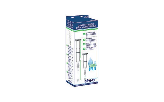 Drive Medical - Knock Down Universal Aluminum Crutches