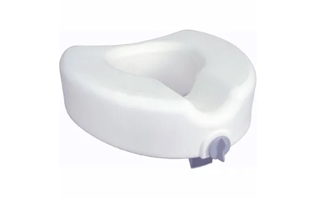 Drive Medical - Raised Toilet Seat Premium 4-1 2 Inch Height White 300 Lbs
