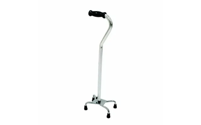 Drive Medical - Small Base Quad Cane Drive Aluminum 30 To 39 Inch Height Chrome