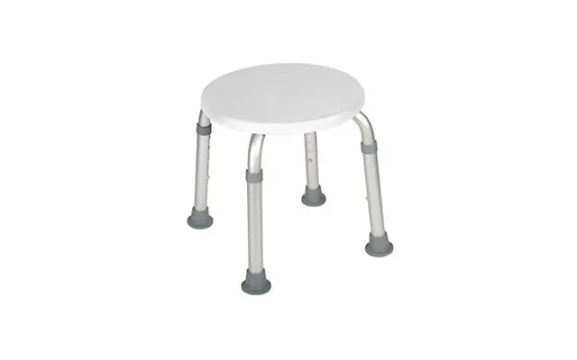 Drive Medical - White Adjustable Height Bath Stool