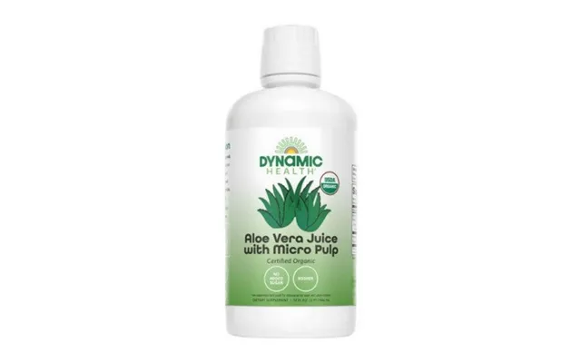 Dynamic Health Laboratories - Organic Aloe Vera Juice With Micro Pulp Unflavored