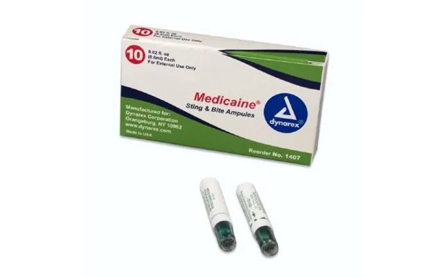 Dynarex - Sting And Bite Relief Topical Swab 6 Ml Ampule