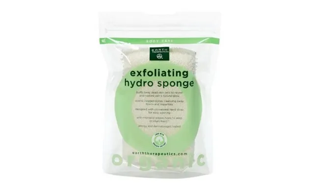 Earth Therapeutics - Organic Cotton Square Sponge