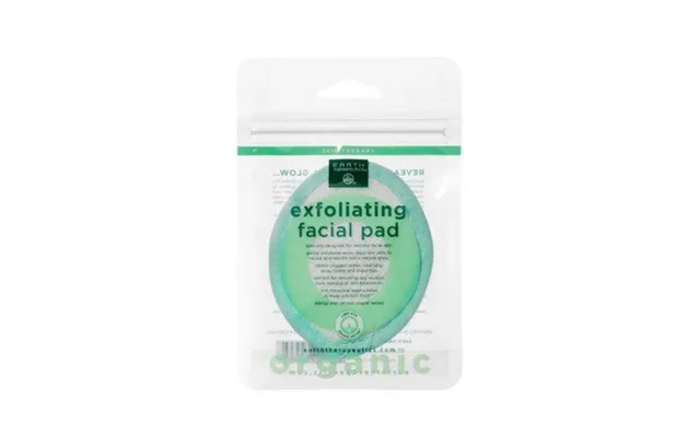 Earth Therapeutics - White Organic Cotton Exfoliating Facial Pad