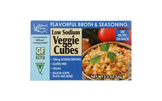 Edward And Sons - Bouillon Cube Gf Ls Veggi