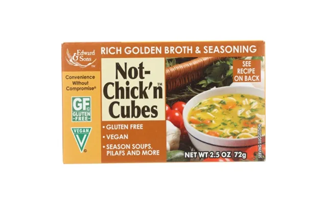 Edward And Sons - Bouillon Cube Gf Not Chck