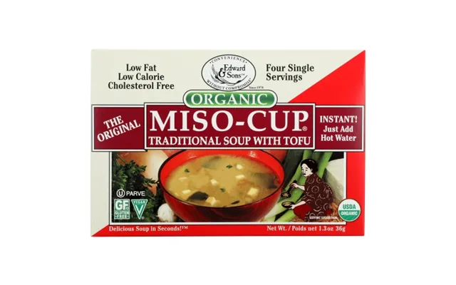 Edward And Sons - Original Miso Cup Traditional Soup With Tofu
