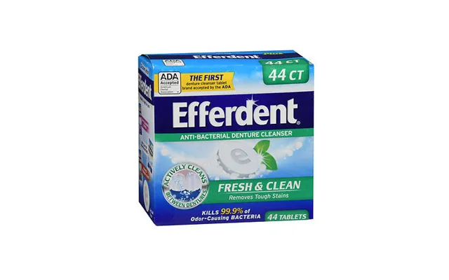 Efferdent - Plus Mint Anti-bacterial Denture Cleanser