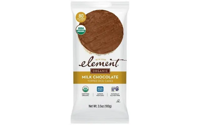 Element Snacks - Rice Cake Mlk Choc Organi