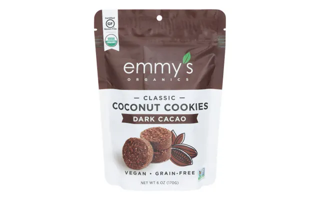 Emmysorg - Dark Cacao Coconut Cookies