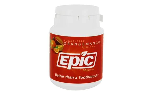 Epic Dental - Xylitol Orange Mango Chewing Gum Sugar Free