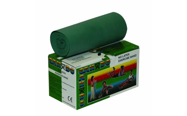 Fabrication Enterprises - Exercise Resistance Band Cando Green 5 Inch X 6 Yard Medium Resistance