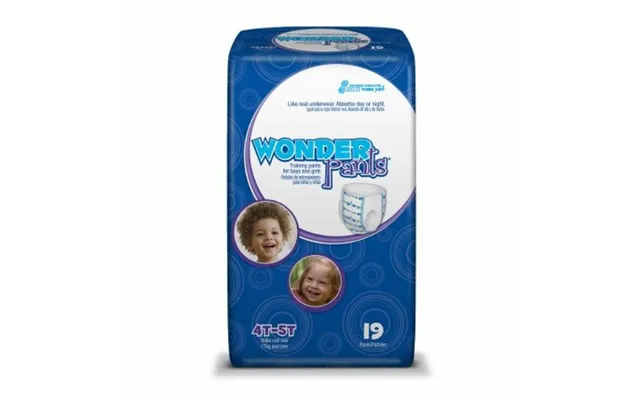 First Quality - Unisex Toddler Training Pants Pull On With Tear Away Seams Size 4t To 5t Disposable Heavy Absorbency
