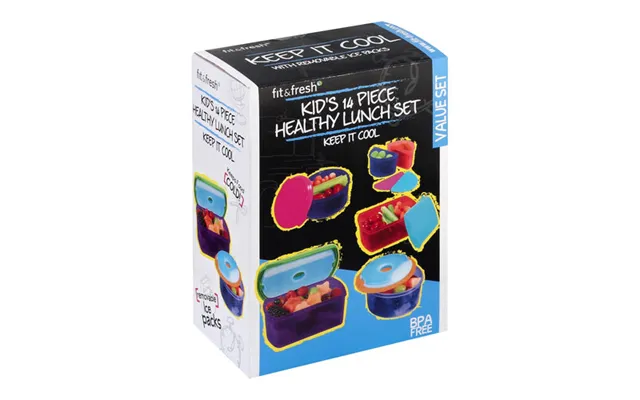 Fit & Fresh - Kids Reusable Healthy Lunch