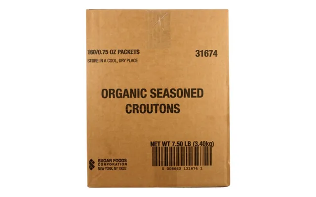 Fresh Gourmet - Croutons Herb Org 160ct