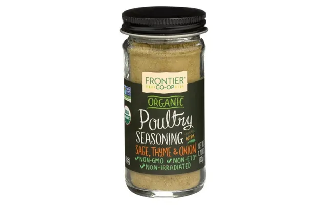 Frontier Herb - Organic Poultry Seasoning With Sage Thyme & Onion