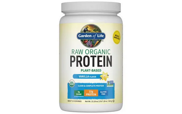 Garden Of Life - Raw Organic Protein Powder Vanilla