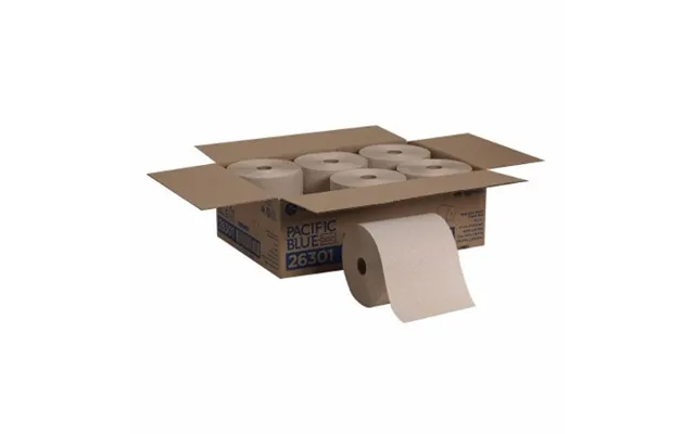 Georgia Pacific - Paper Towel Pacific Blue Basic Hardwound Roll 7-7 8 Inch X 800 Foot