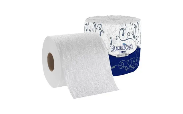 Georgia Pacific - Toilet Tissue Angel Soft Ultra Professional Series White 2-ply Standard Size Cored Roll 400 Sheets