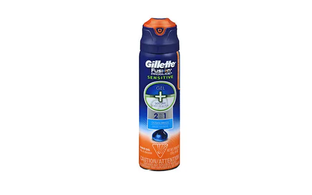 Gillette - Fusion Proglide Sensitive Shave Gel Skin Care Ocean Breeze