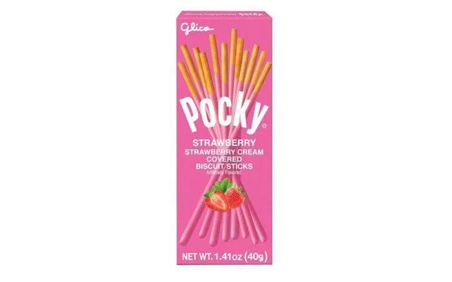 Glico - Pocky Strawberry Cookie Sticks