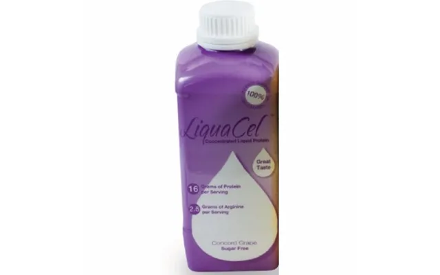 Global Health Products In - Oral Protein Supplement Liquacel Grape Flavor 32 Oz