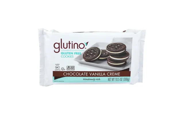 Glutino - Chocol Ate Vanilla Creme Cookies