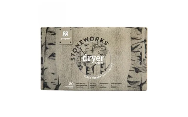 Grab Green - Stoneworks Dryer Sheets Birch Branch