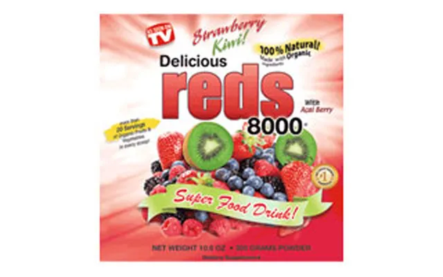 Greens World Inc - Delicious Reds 8000