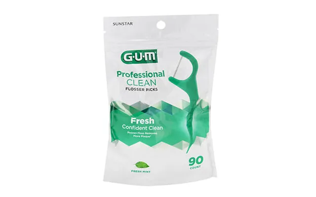Gum - Professional Clean Floss Picks Fresh Mint