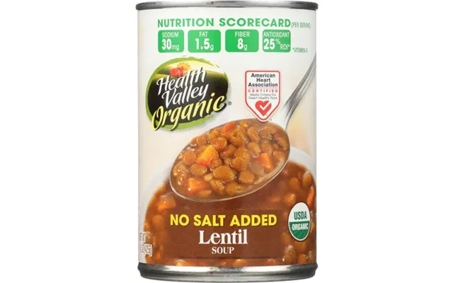 Health Valley - Soup Lentil Ns Org